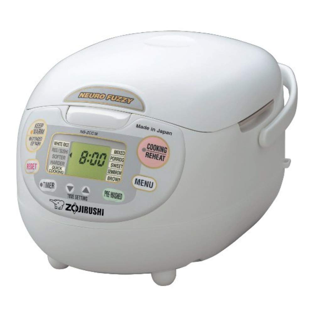 Neuro Fuzzy Rice Cooker 5.5 Cup Keep Warm White