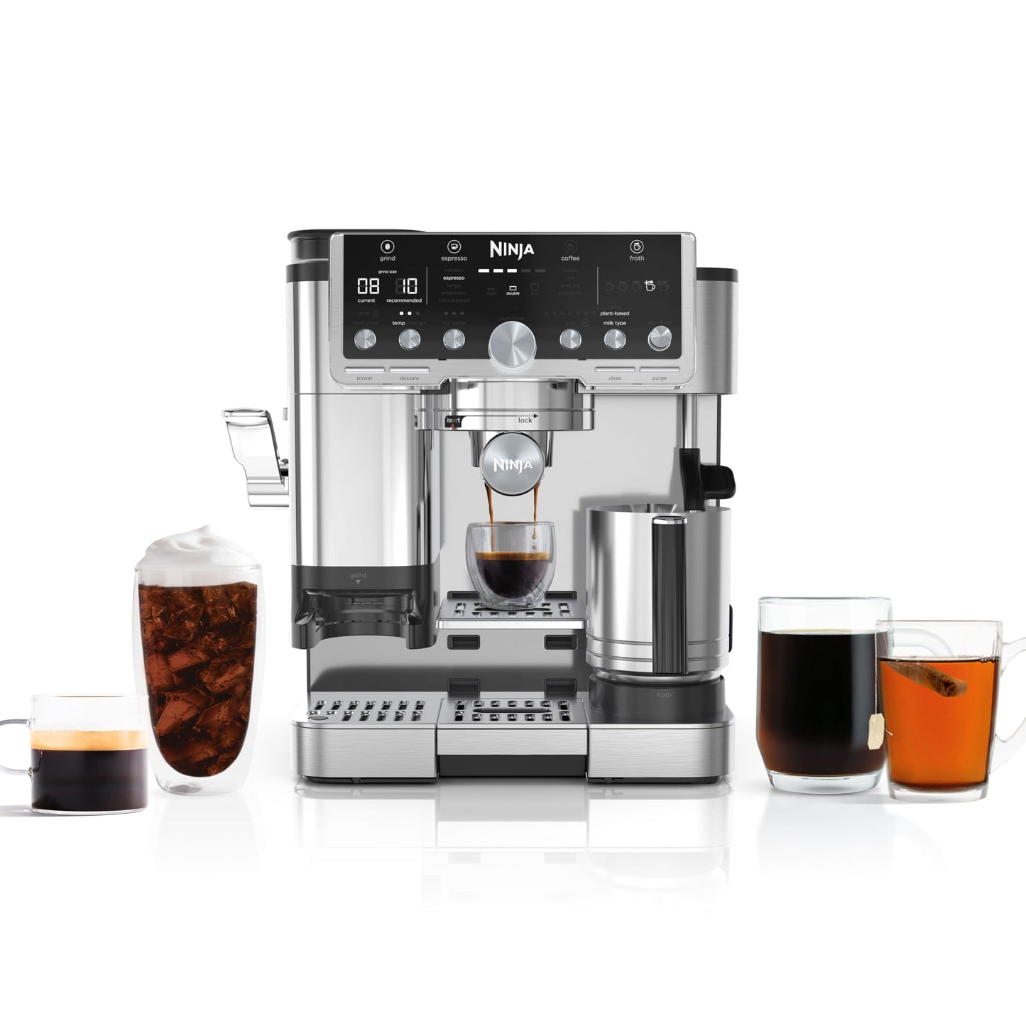 Multi Function Coffee Machine Espresso Drip Cold Brew Hot Water