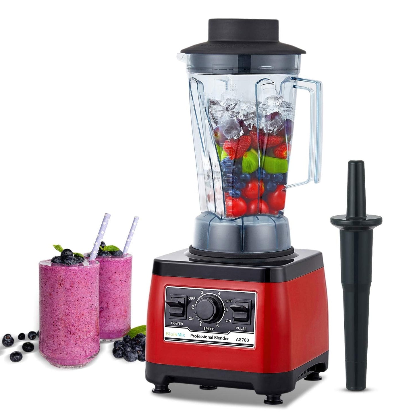 Heavy Duty Blender 2200W 70oz Ice Crushing Smoothies