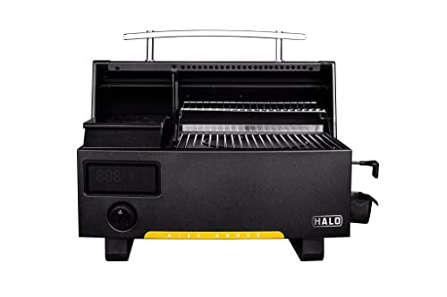 Battery Powered Pellet Grill Portable Cordless Outdoor BBQ Grill