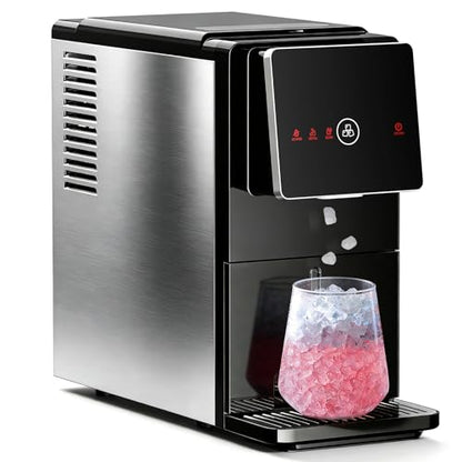 Countertop Nugget Ice Maker 33lb/24H Self-Clean