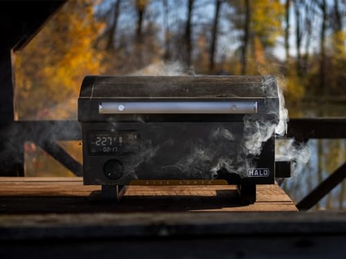 Battery Powered Pellet Grill Portable Cordless Outdoor BBQ Grill