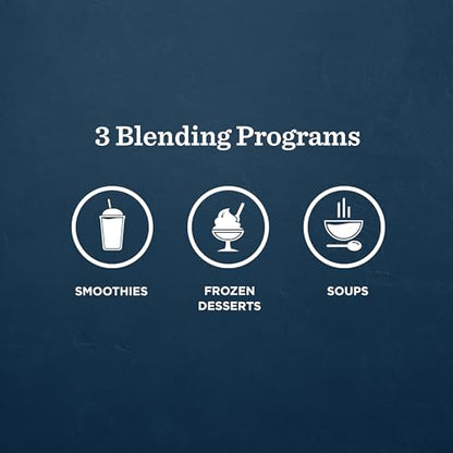 Professional Blender 48oz 3 Program Self-Clean