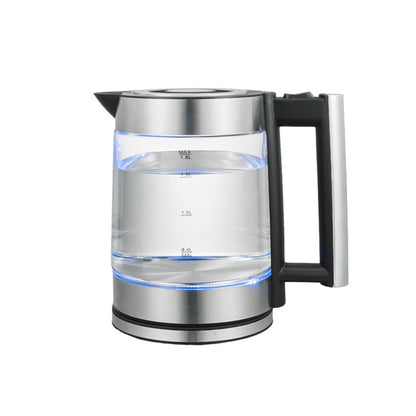 Transparent Glass Electric Kettle Fast Boil Auto Shutoff