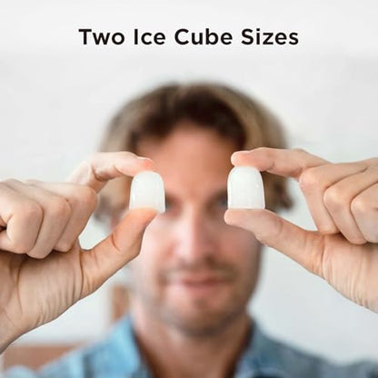 Countertop Nugget Ice Maker 17lb/Day Portable