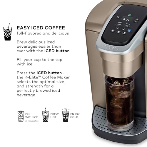 Keurig K-Elite Single-Serve K-Cup Pod Coffee Maker