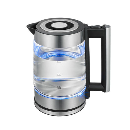 Transparent Glass Electric Kettle Fast Boil Auto Shutoff