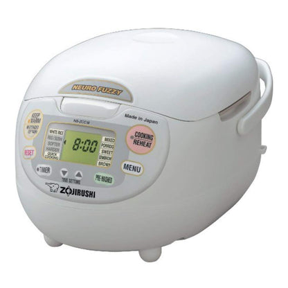Neuro Fuzzy Rice Cooker 5.5 Cup Keep Warm White