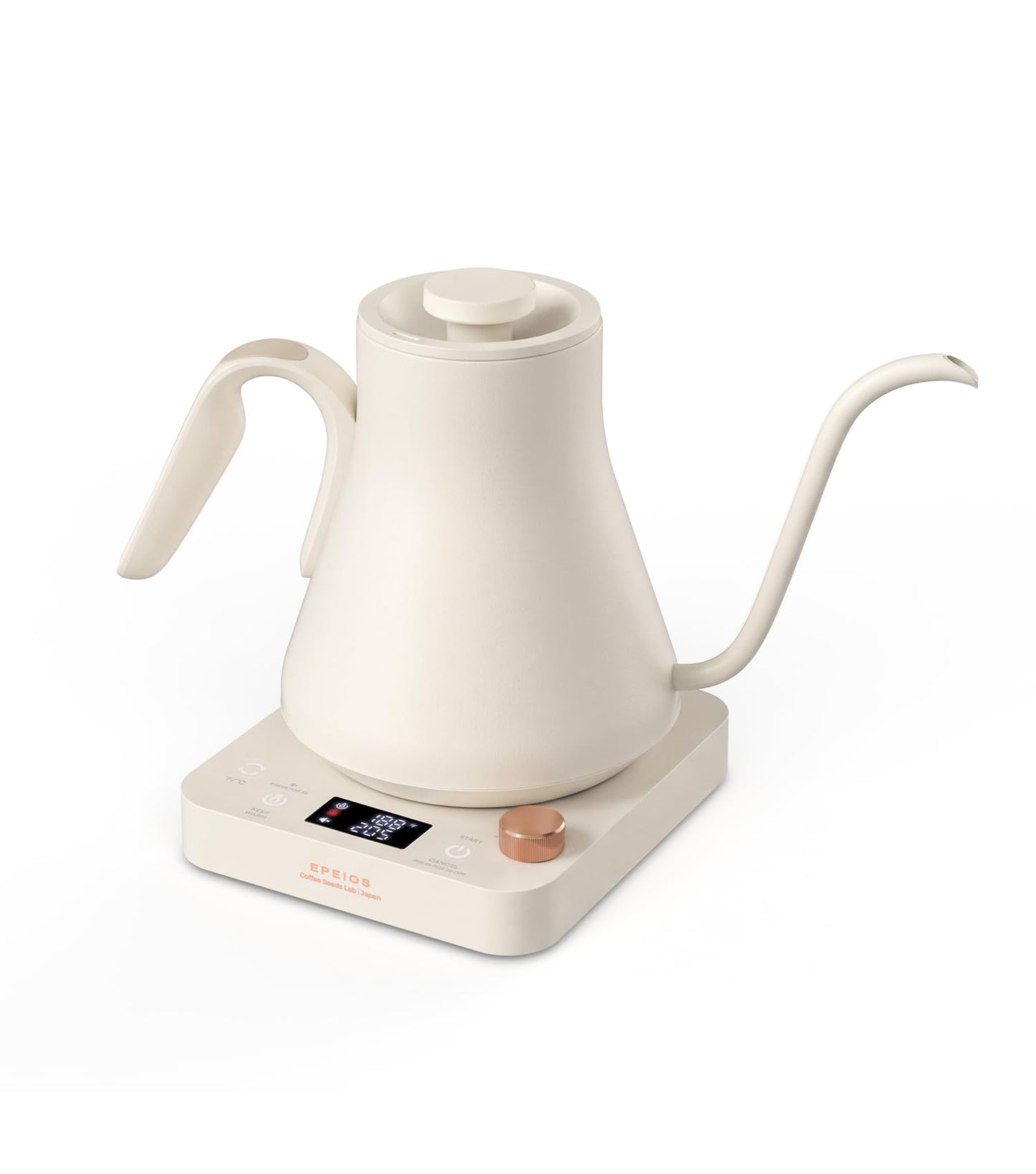 Gooseneck Electric Kettle 0.9L Temp Control Stainless