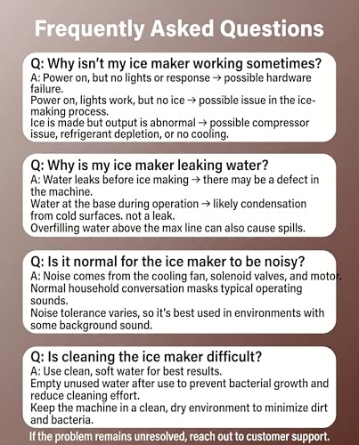 Countertop Nugget Ice Maker 17lb/Day Portable
