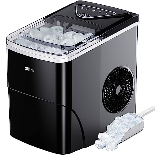 Countertop Nugget Ice Maker 17lb/Day Portable