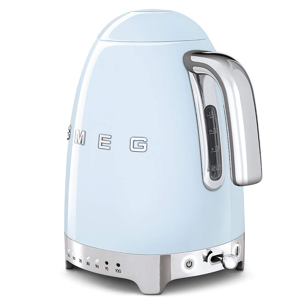 Electric Kettle with Temperature Control Light Blue