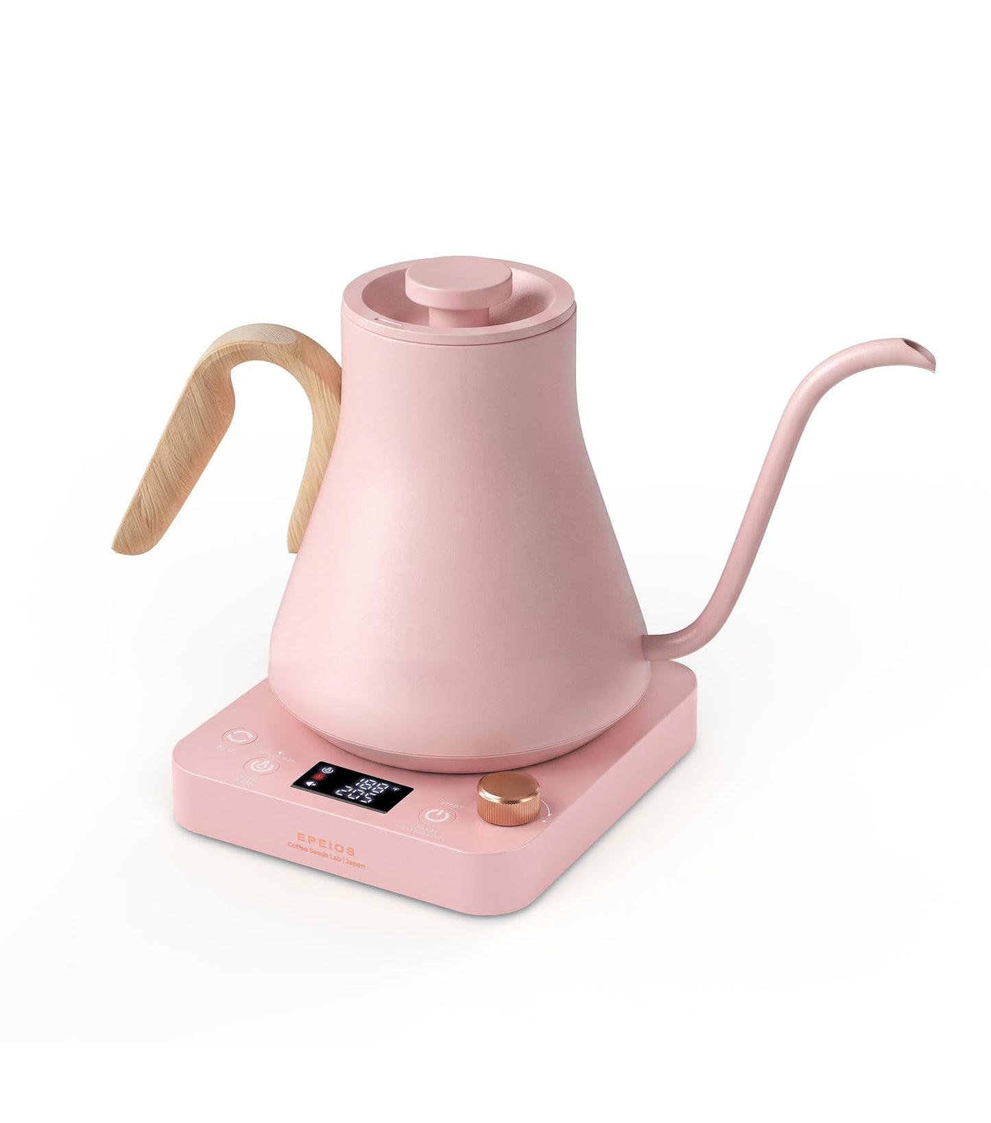Gooseneck Electric Kettle 0.9L Temp Control Stainless