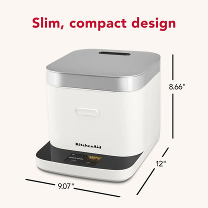 Compact Grain Rice Cooker Black Matte KGC2154