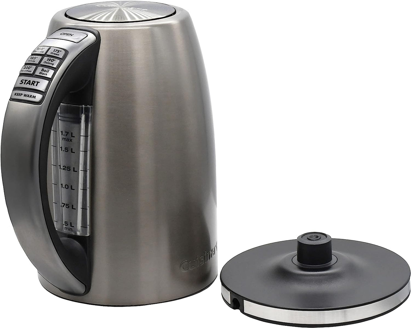 Electric Kettle 1.7L Temp Control 6 Preset Keep Warm