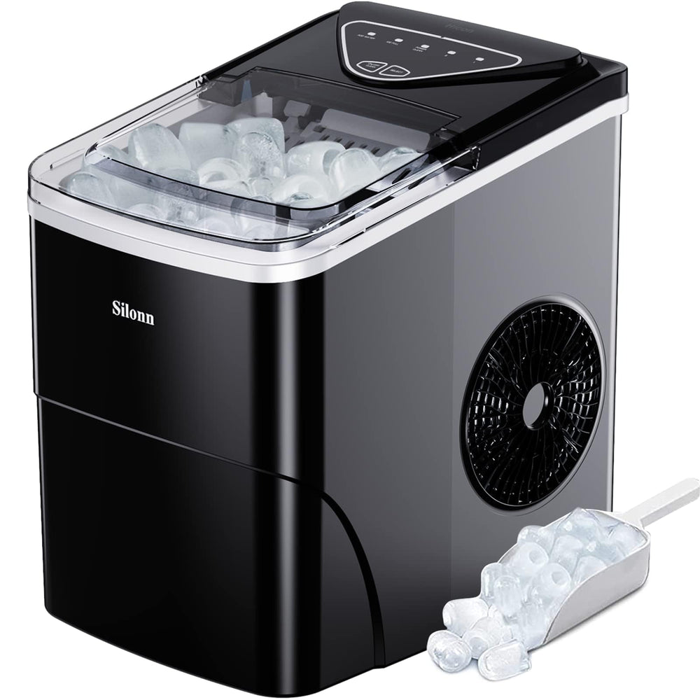 Countertop Nugget Ice Maker 17lb/Day Portable