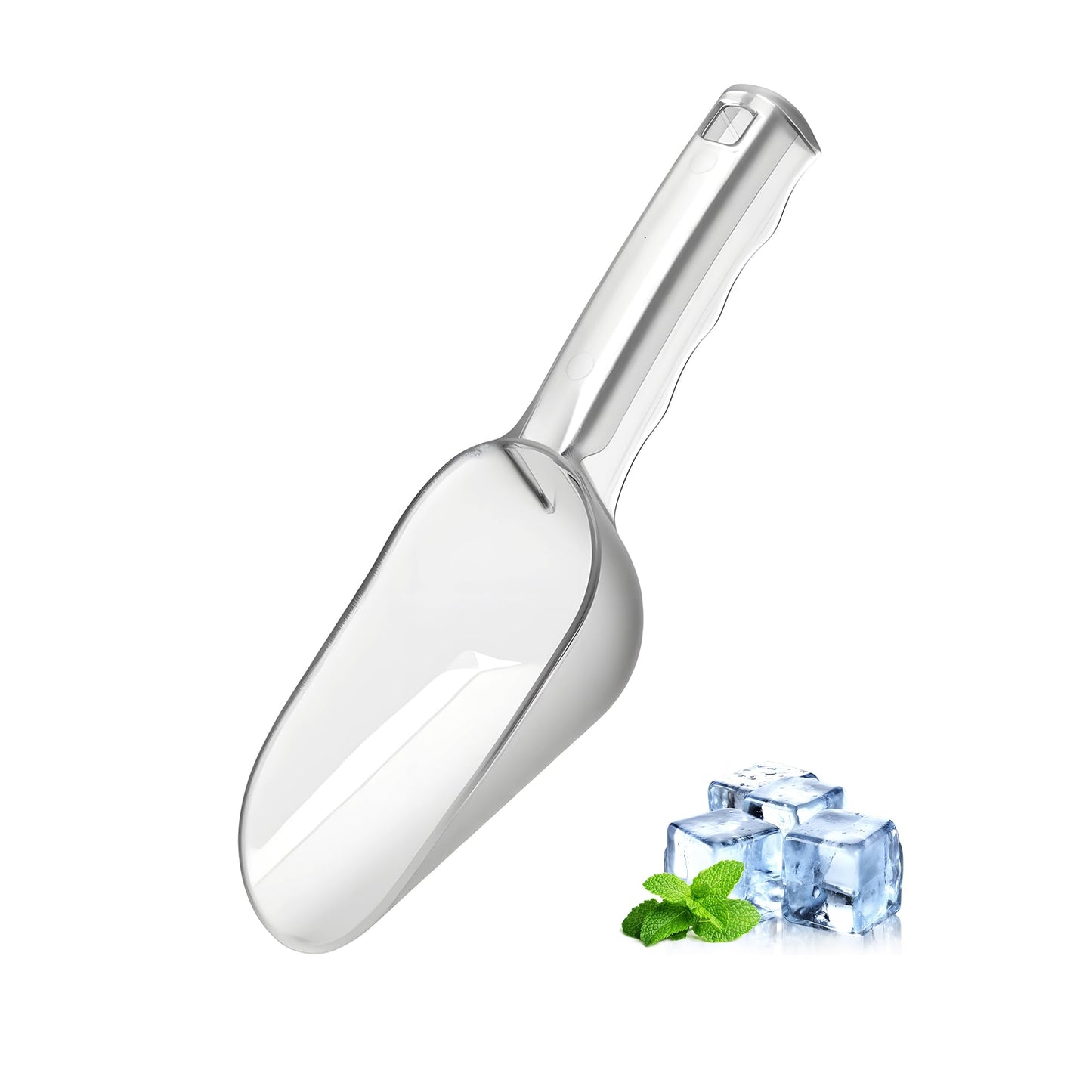 Countertop Bullet Ice Maker with Handle and Tank