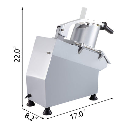 Food Processor 550W Vegetable Slicer Stainless