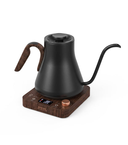 Gooseneck Electric Kettle 0.9L Temp Control Stainless