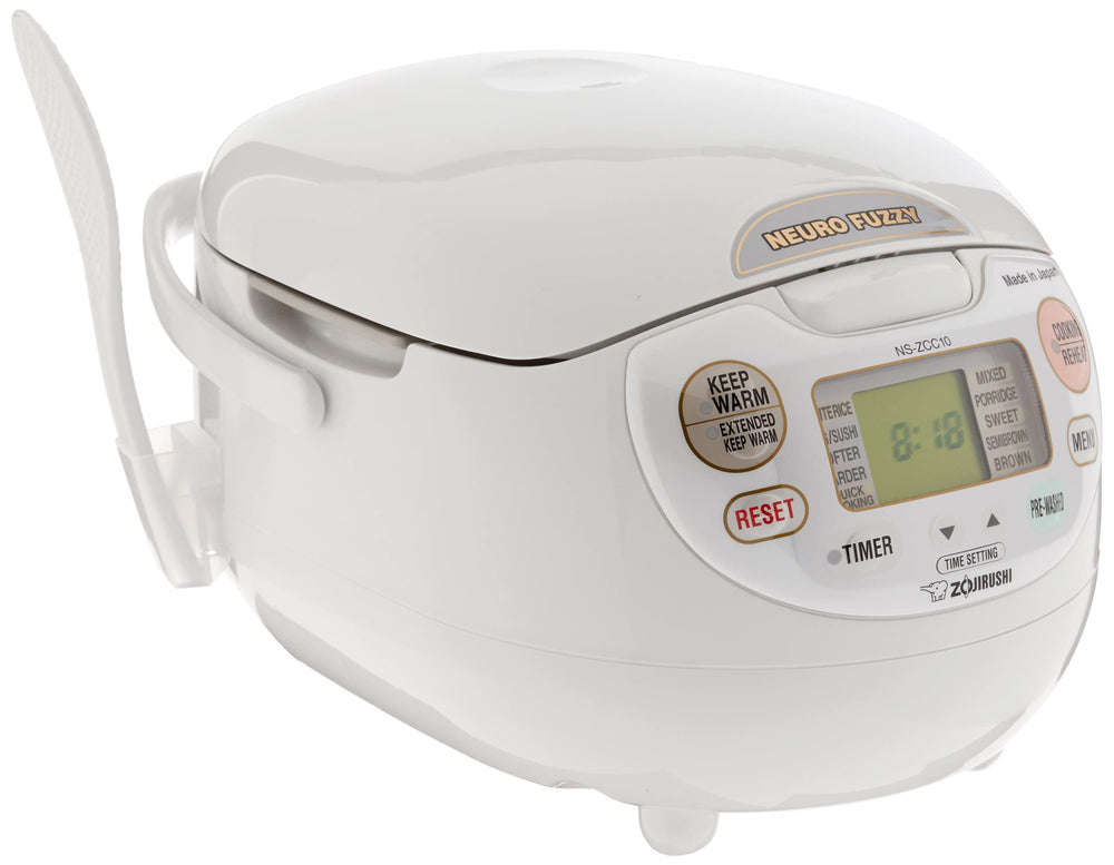 Neuro Fuzzy Rice Cooker 5.5 Cup Keep Warm White