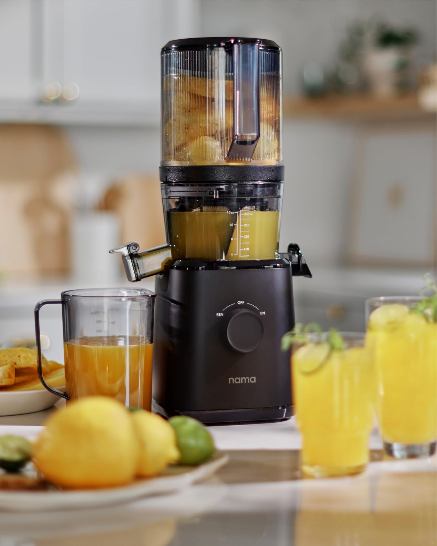 Cold Press Juicer Self-Feeding Wide Mouth Zero Waste Easy Clean