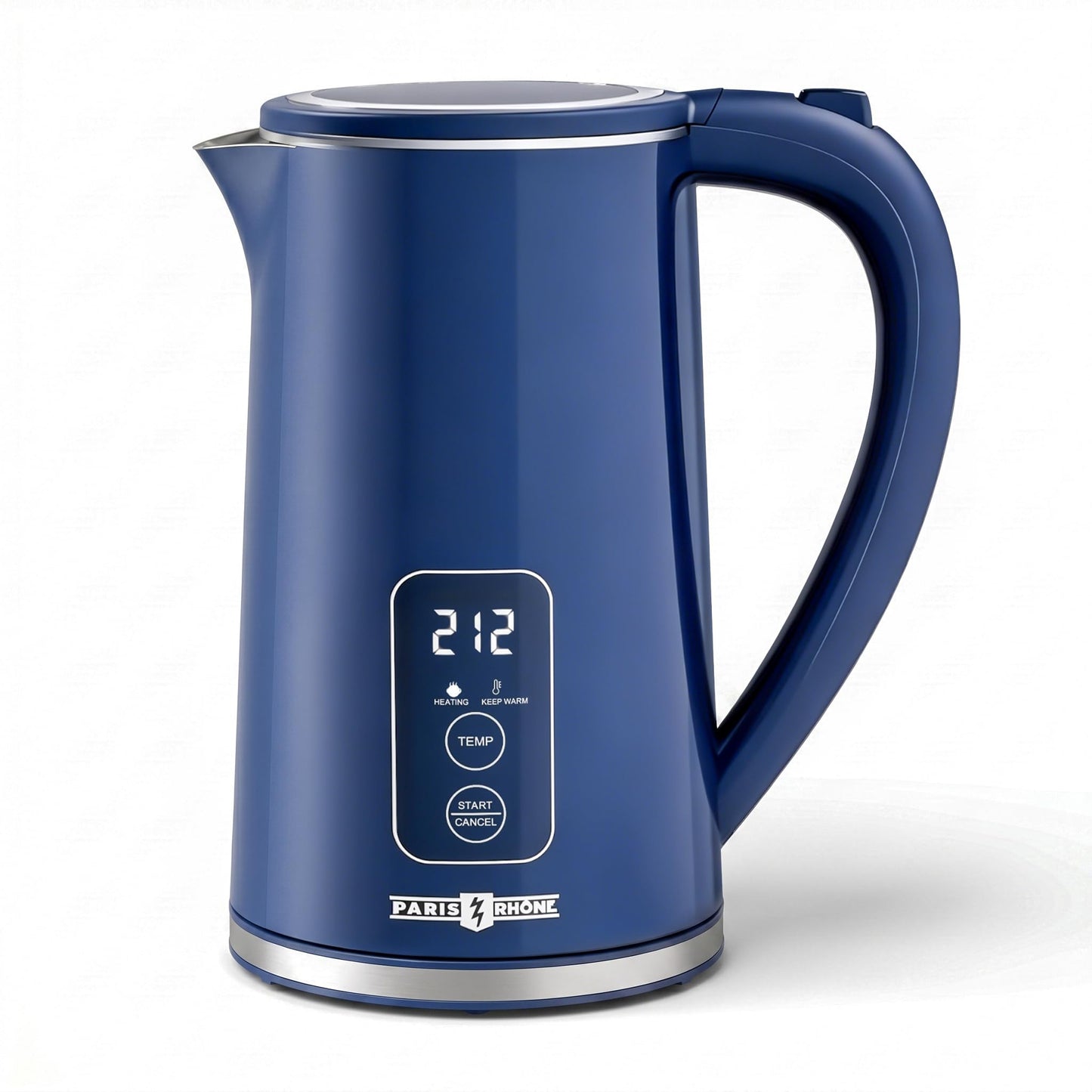 Electric Kettle 1.7L Stainless Steel Double Wall Fast Boil