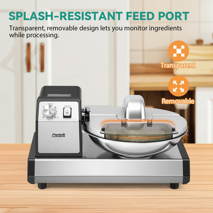 Commercial Food Processor 5QT Vegetable Chopper Grinder