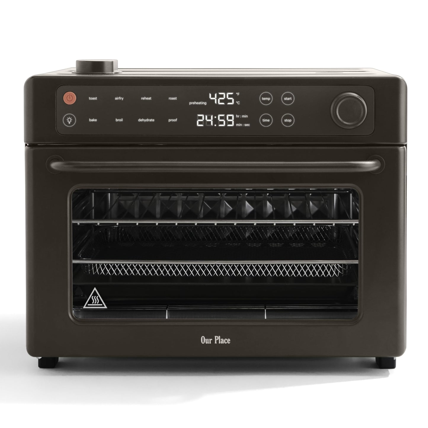 32QT Air Fryer Oven 8-in-1 Touch Control Steam Infusion