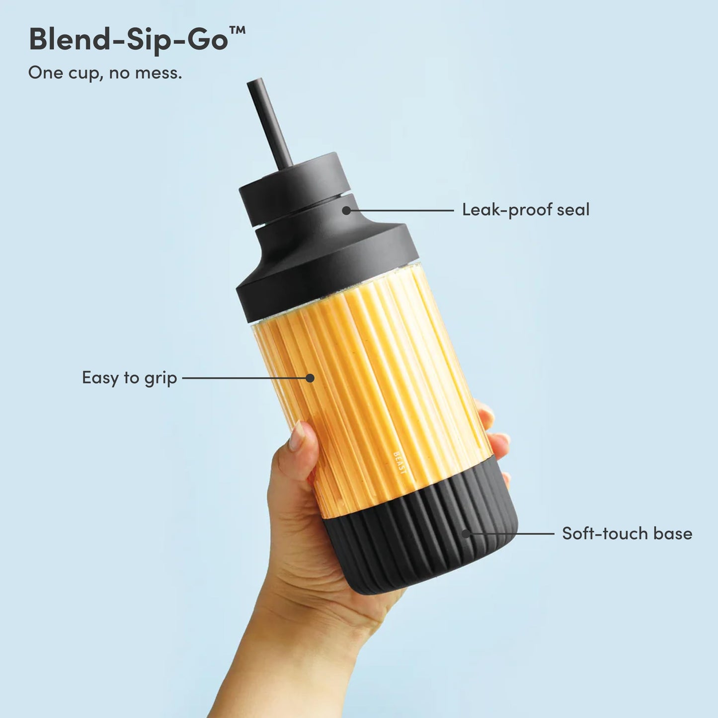 Countertop Blender Smoothies Shakes Sauces Dips