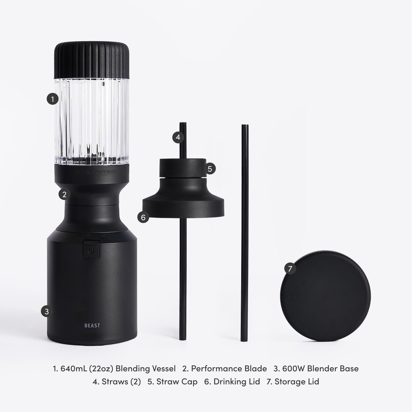 Countertop Blender Smoothies Shakes Sauces Dips