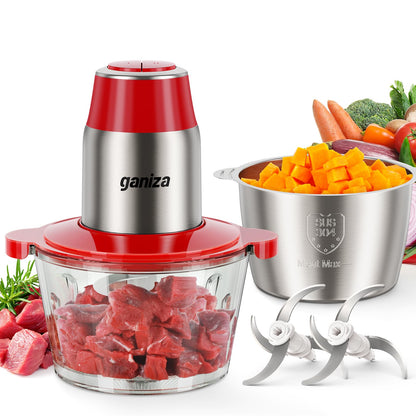 Food Processor Electric Chopper Meat Grinder 8-Cup
