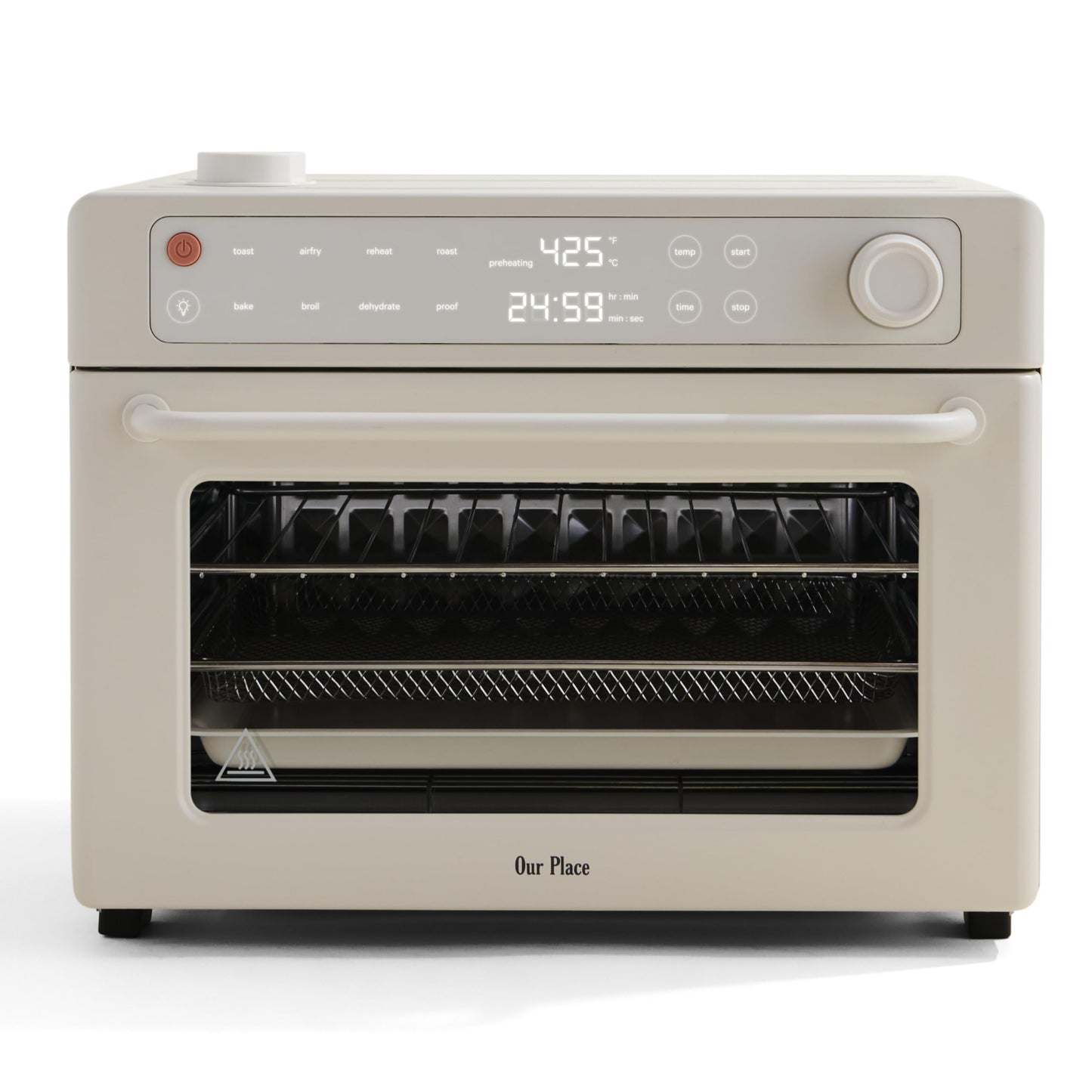 32QT Air Fryer Oven 8-in-1 Touch Control Steam Infusion