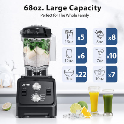 Blender Grinder Combo BPA-Free Countertop