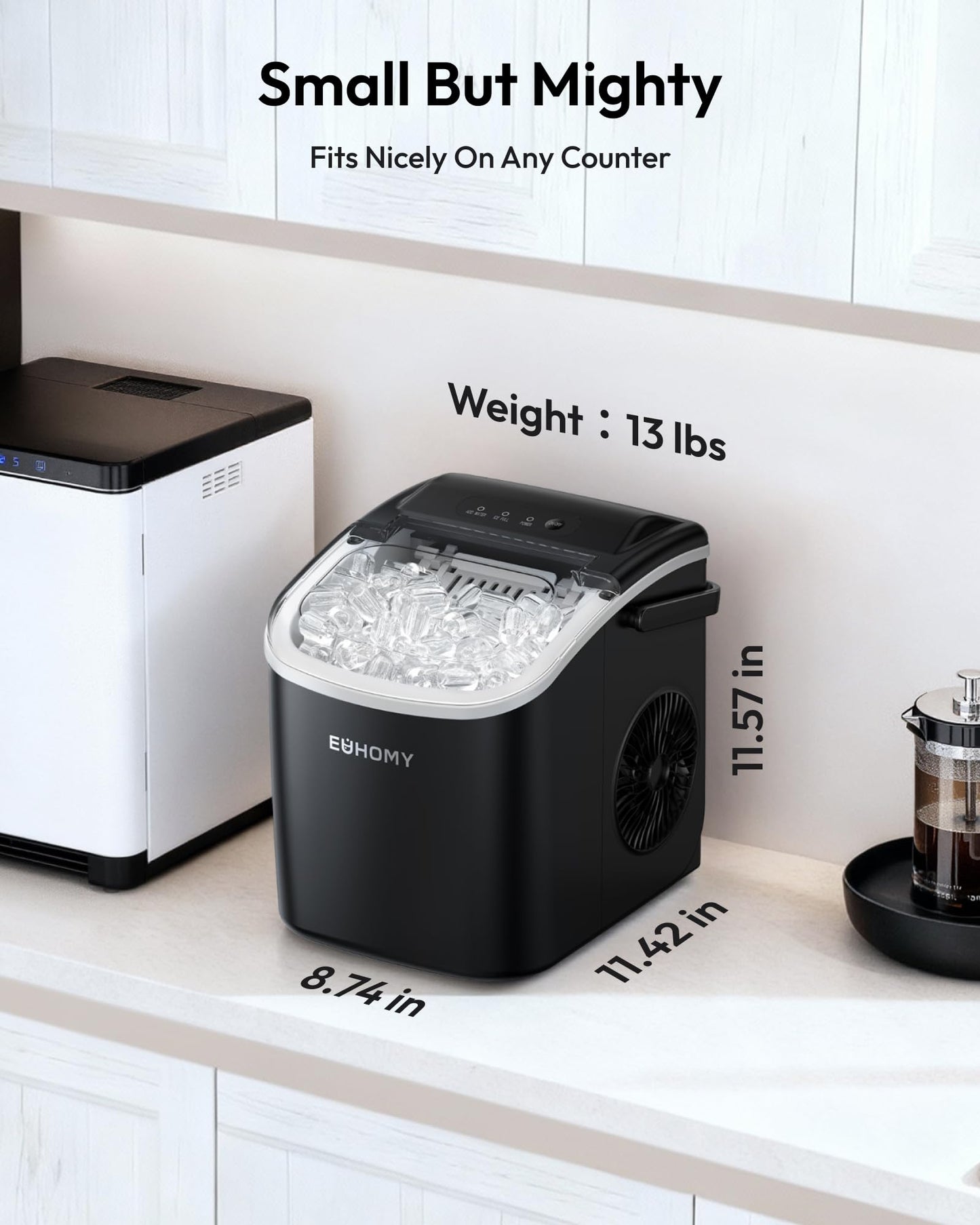 Countertop Portable Bullet Ice Maker Machine