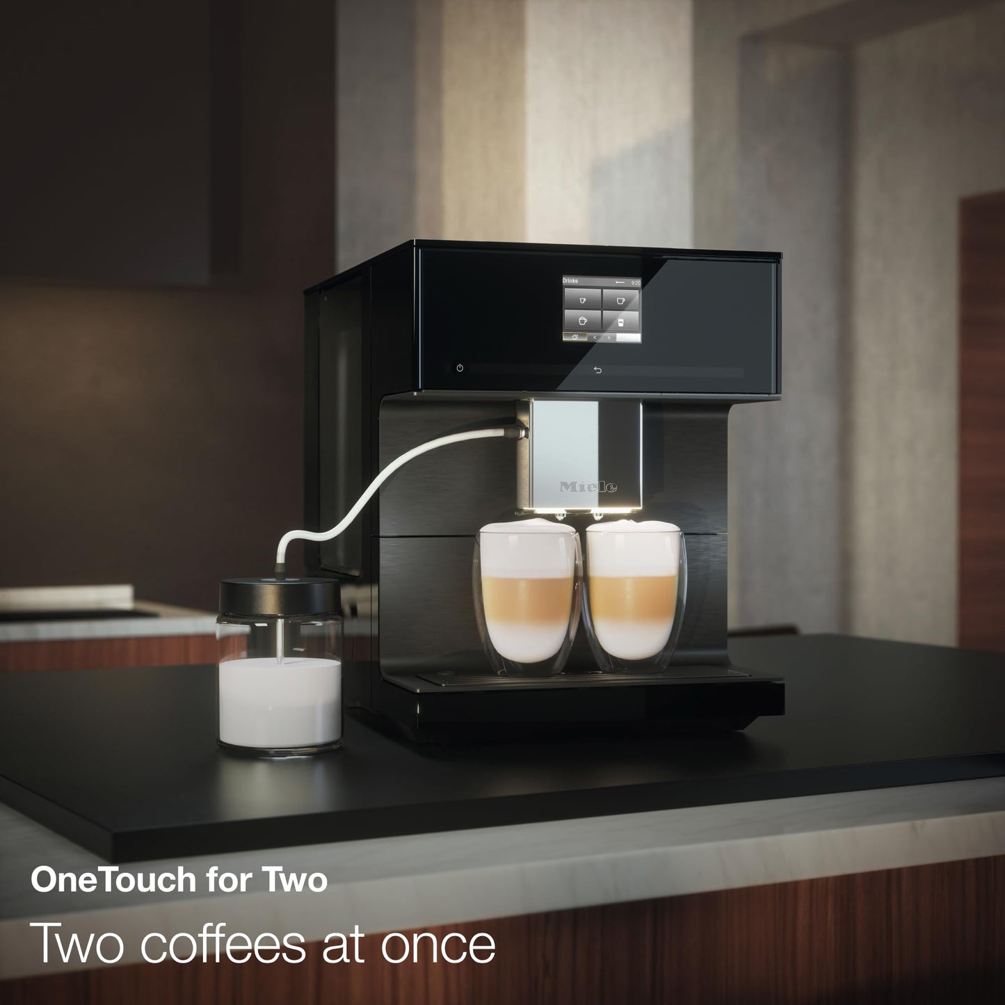 Coffee Grinder Cappuccino WiFi Auto Descale