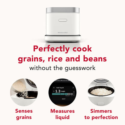 Compact Grain Rice Cooker Black Matte KGC2154