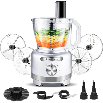 Food Processor 16-Cup Chop Slice Shred Dough