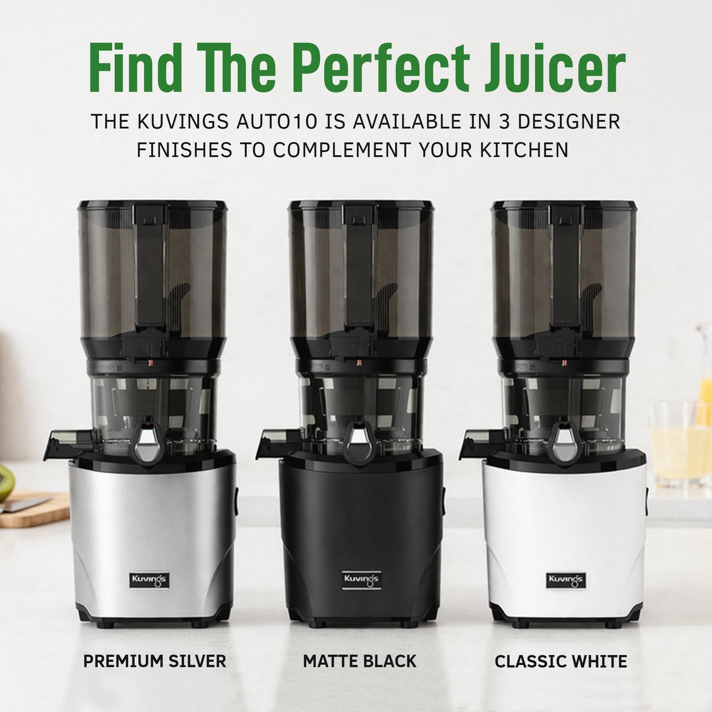 Cold Press Juicer Hands-Free Masticating Quiet Electric Machine