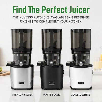 Cold Press Juicer Hands-Free Masticating Quiet Electric Machine