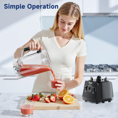 Professional Blender 2400W 68oz Grinder Combo Ice Crush