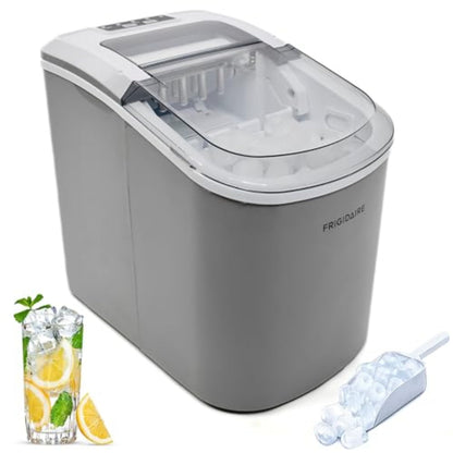 Stainless Steel Ice Maker 26lb/Day Fast Cube