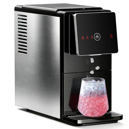 Countertop Nugget Ice Maker 33lb/24H Self-Clean