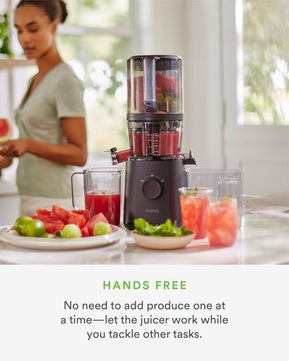 Cold Press Juicer Self-Feeding Wide Mouth Zero Waste Easy Clean