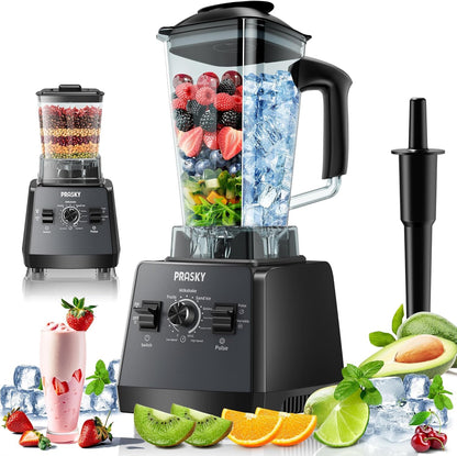 Professional Blender 2400W 68oz Grinder Combo Ice Crush