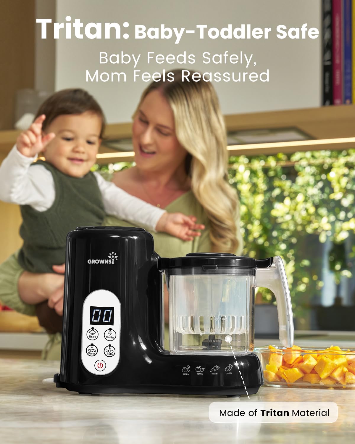 Baby Food Maker Steamer Blender Puree Processor