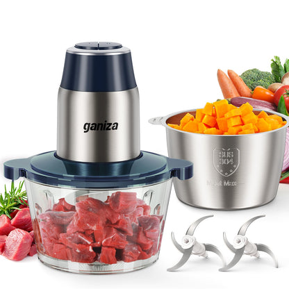 Food Processor Electric Chopper Meat Grinder 8-Cup