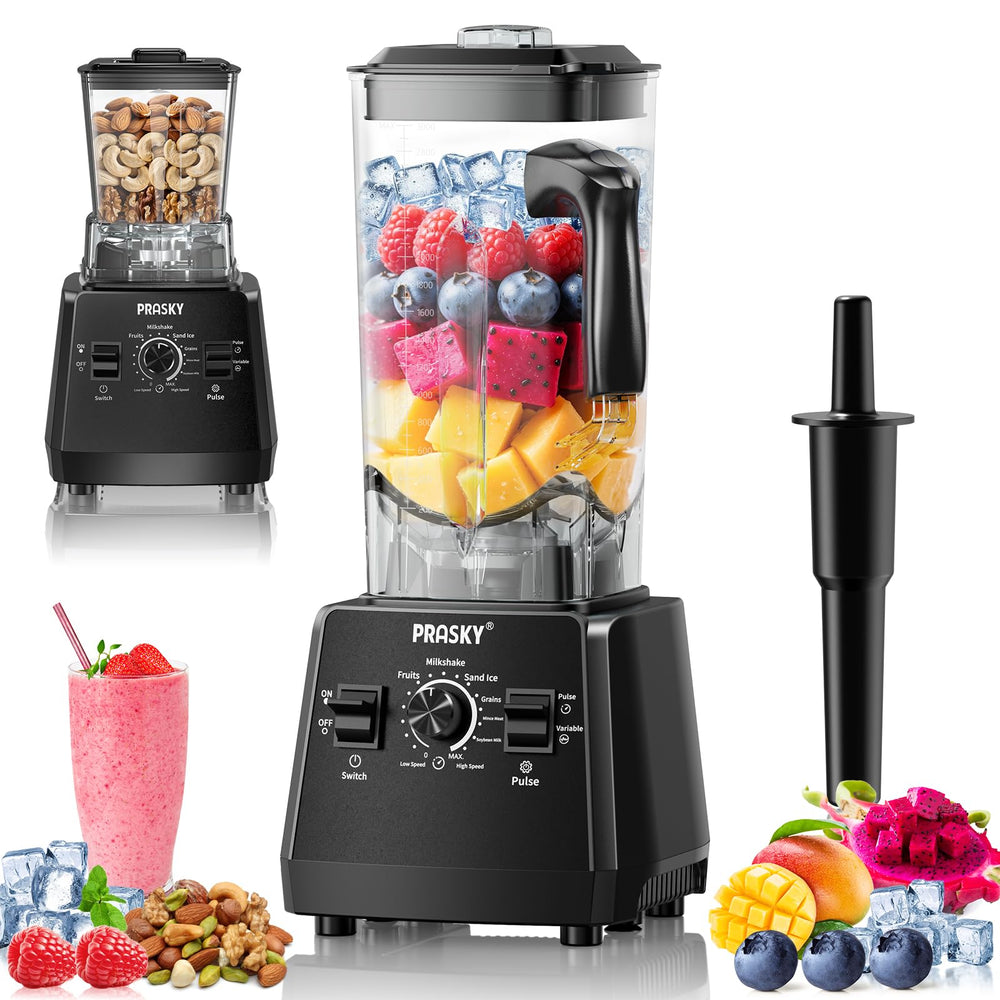 Professional Blender 2400W 68oz Grinder Combo Ice Crush
