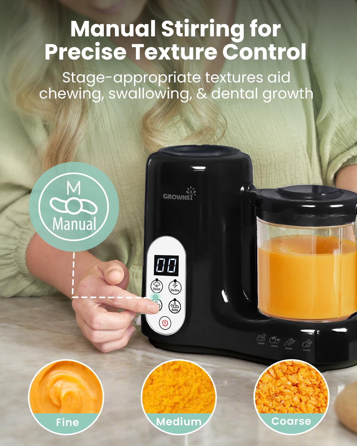 Baby Food Maker Steamer Blender Puree Processor