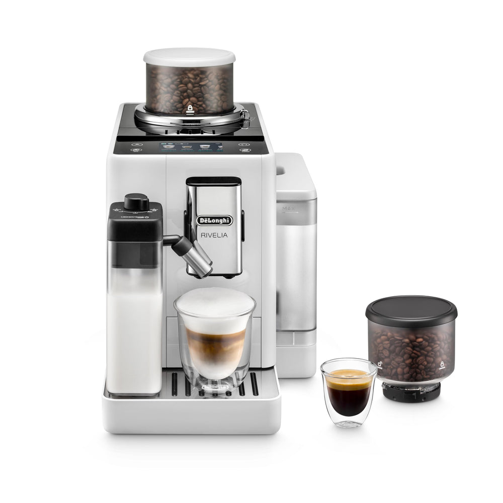 Automatic Espresso Machine Grinder Milk Frother All-in-One