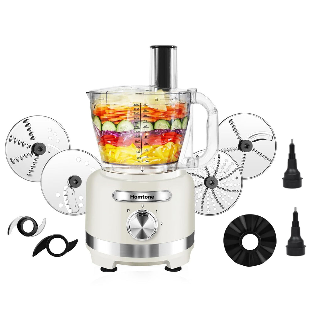 Food Processor 16-Cup Chop Slice Shred Dough